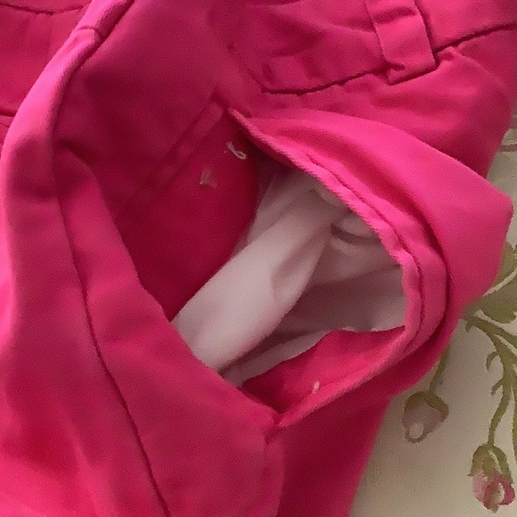 JC Penney shorts size  (8)  bundle of (2) pair Hot pink and plaid orange… - Picture 9 of 10